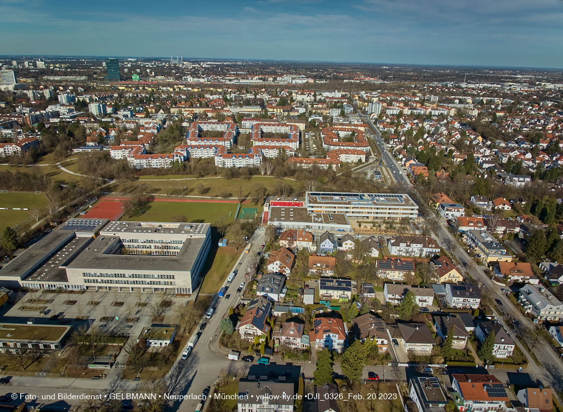 20.02.2023 -  der verschwundene Hachinger Bach in Neuperlach und Berg am Laim